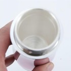 Solid S999 Silver Drinking Cup Healthy Thermal Water Cup Portable Travel Tea 25g
