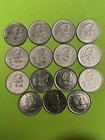 Olympic Coins Sale 2007-2009 Canadian Commemorative Olympic Quarter 15 Coin Set 