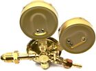 Oxygen Gas Welding Regulator Pressure Gauge Victor Type Solid Brass Cga 540 