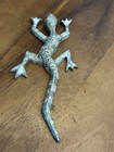 Vintage Robert Shields Design Signed Pewter    spirit Lizard    Figure 5 5    Usa Made
