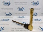 Gesa 0-100  c Industrial Glass Thermometer Brass Casing 90  c Degree Angle Marine