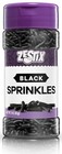 Sprinkles 3 Oz Bottle   Jimmies Sprinkles For Cake Decorating Black