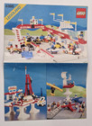 Vintage Legoland 6395 Victory Lap Raceway Instructions Manual Vguc  No Parts