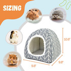 Guinea Pig Hideout Bed Cozy Small Animal House For Rabbits  Ferrets   Chinchilla