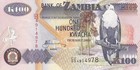 Zambia 100 Kwacha 2009 P 38h Unc