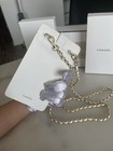 Chanel Coco Crush White Phone Card Holder Beaute Cosmetics Bag Gift Set W Box