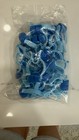 Plastic Blue Disposable Nose Clips  bag Of 25 