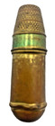 Bullet Style Travel Sewing Kit Antique With Needles Germany
