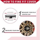 Car Wheel Center Hub Cap inner Rim Cover Hub Caps For Most Cars snap-in Plastic