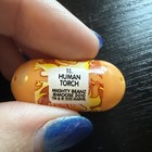 2010 Marvel Mighty Beanz -  18 Human Torch