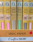 Crafter s Square Premium Permanent Vinyl Paper 12in X 48in Roll - You Pick em