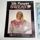 Vtg 90s Pattern Lot Silk Flower Sweats And Fashion Floral Iron-on