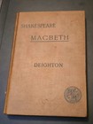Vintage Antique Book Lot Of 4 - Shakespeares Macbeth  Hamlet   2 More 1895-1940