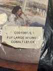 Big Joe Beanbag Chair Cover C0010657l Fuf Large With Liner Cobalt Plush New