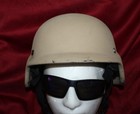 U s  Marine Lightweight Helmet  lwh  Level Iiia Balistic Protection - Large Tan