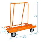 Heavy Duty Drywall Sheet Cart 1800lbs Panel Dolly 47  Plywood Service Truck