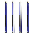  set Of 4  58  2-piece Fiberglass Graphite Composite Billiard Pool Cue Sticks