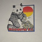 Vintage 1991 Washington Dc Zoo Graphic T Shirt Kids 14 16 Fruit Of The Loom