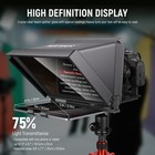 Neewer X12d 14  Teleprompter For Ipad dslr W remote   Case