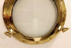 17  Shiny Brass Wall Porthole Vintage Ship Glass Window Wall Decor Maritime Gift