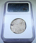Ngc 1612-1621 Sao Jose Shipwreck 4 Reales Spanish 1600s Pirate Treasure Cob Coin