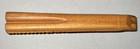Vintage Wooden Kaval Balkan Double Flute Hand Carved Light Wood Wind Instrument