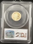 1944 Mercury Dime Mint Error Pcgs Ms62 Broad-struck On T-1 Planchet W tone 