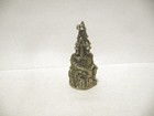 Thimble Vintage Pewter A Castle On A Hilltop