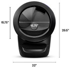 Whisker - Litter-robot 4 Smart App-controlled Self-cleaning Litter Box - Black