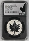 2023 Canada  20 Black Rhodium Maple Leaf Super Incuse  Ngc Reverse Pf70 Fdoi