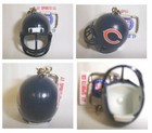 Nfl Football Chicago Bears Vintage Replica Football Helmet Keychain Collectibles