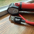 Milwaukee 2113-20 Red Lithium Rechargeable Usb Pivoting Flashlight  500 Lumens