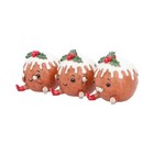 Three Wise Christmas Puddings By Nemesis Now