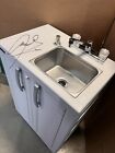 Portable Sink Mobile Handwash Sink Self Contained Cold And Hot Water  110v 