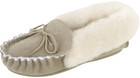 Women s Sheepskin Moccasin Slippers Fluffy Anti Slip Sole Ladies Moccasins