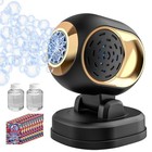 Bubble Machine Battery Operated Durable Bubble Blower Machine Automatic Black