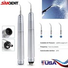Usa Dental Ultrasonic Air Perio Scaler Handpiece Hygienist 2   4-holes 3 Tips Ce