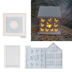 House Holder Silicone Mold Diys Cement Gypsum Ornament Mold Home Decors