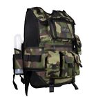 Gxg Deluxe Tactical Paintball Pod Tank Pouch Vest Chest Protector Woodland Camo