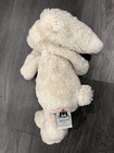 Plush Jellycat London Cream White Bashful Bunny Rabbit Stuffed Animal Medium 12 
