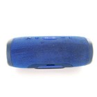 Jbl Charge 3 45665 Bluetooth Portable Waterproof Speaker Blue Tested   Works