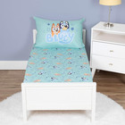 Bluey Sheet Set - Fits Toddler Bed Or Crib Mattress - Fitted 