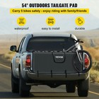 Vevor 1 Set 54  Tailgate Pad Pickup Truck Tailgate Protector Mat For 5 Bikes