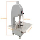 110v Commercial Bone Cutting Saw Electric Band Meat Cutter Kitchen Food Service