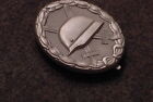 German Wwii Wehrmacht   Elite Wound Badge - Silver - 1957 Pattern - Ohne Hk