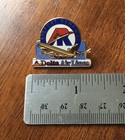 Hard To Find Vintage Delta Air Lines  Airport Renewal 1999 Aircraft Lapel Pin