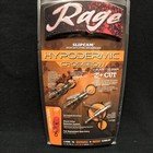 3 Packs Rage Crossbow Hypodermic Broadheads 100 Grain 2  Cut Slipcam Rear Deploy