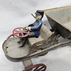 Circa 1913 Wilkins Pressed Steel  Coal Dump Truck Windup Not Working