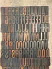American Wood Type 12 Line Gothic Condensed Letterpress Font Like Hamilton