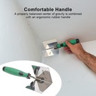 80x60mm Drywall Corner Trowel Stainless Steel Internal 90   Plastering Tool
